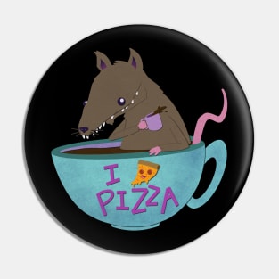 Pizza for Breakfast Pin