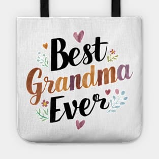 Best Grandma Ever Retro Vintage Aesthetic Tote