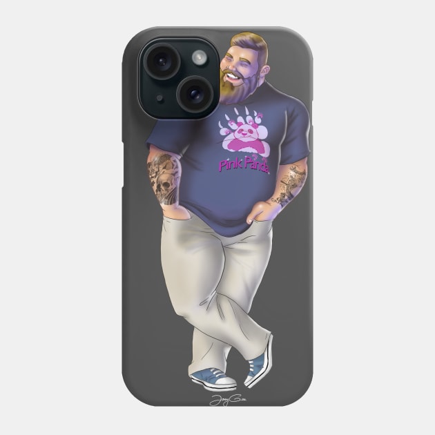 I'm a plus size male model Phone Case by JayGeeArt