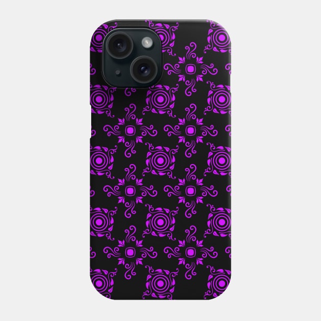 Floral Motif 09 Phone Case by SanTees