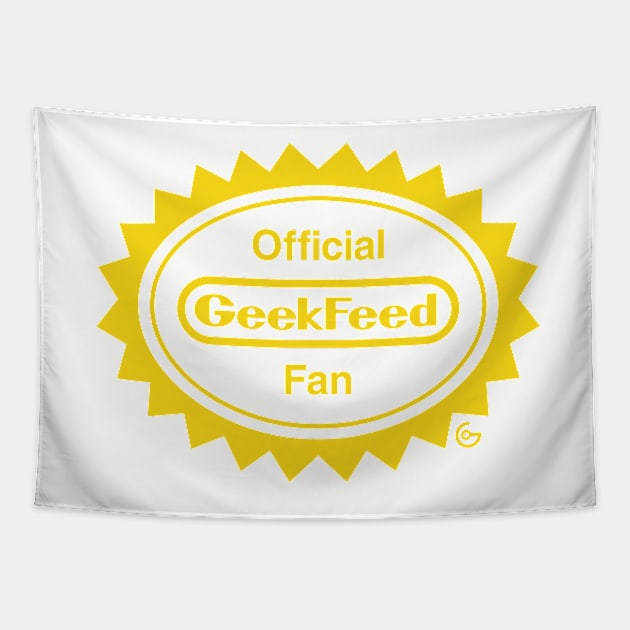 Official GeekFeed Fan Tapestry by GeekFeed