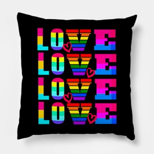 LGBT Gay Pride Flag Pillow