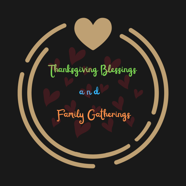 Thanksgiving Blessings and Family Gatherings by HALLSHOP