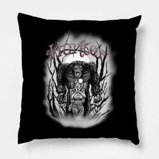 bigfoot hunter Pillow