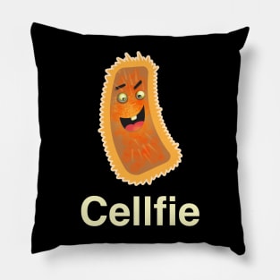 Funny Cellfie Medical Laboratory Scientist Tech Pillow