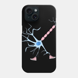 Neuron in shoes Phone Case