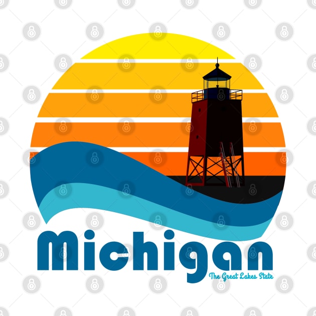 Michigan Waves by Megan Noble