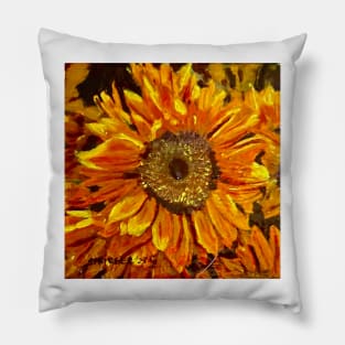 Solo Sunflower Pillow