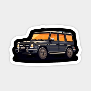 Black Mercedes G wagon AMG Magnet