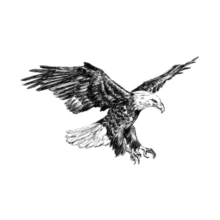 Bald eagle sketch T-Shirt