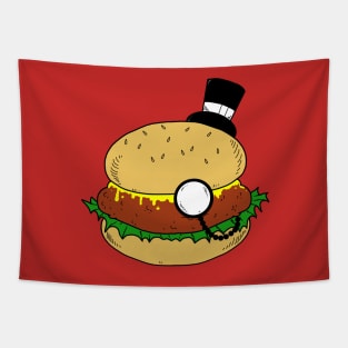 Fancy Burger Tapestry