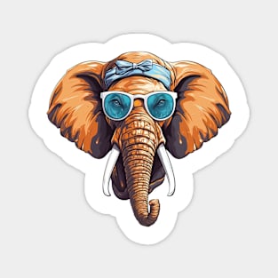 Cool Elephant Magnet