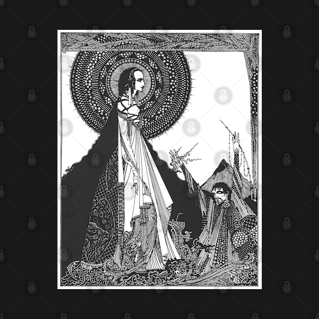 "I Would Call Aloud Upon Her Name" by Harry Clarke by rogerstrawberry