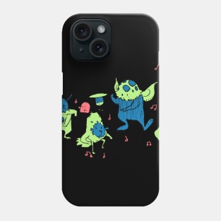 Rock N Rolliens: Party 9 Phone Case