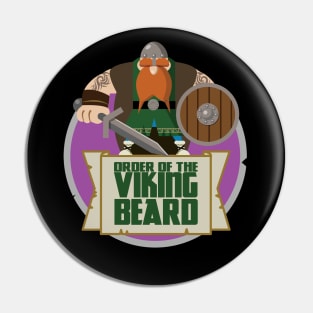 Order of the Viking Beard Pin