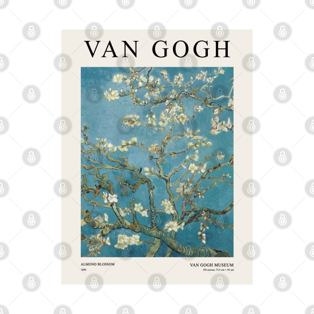 Van Gogh Almond Blossom Painting Exhibition by VanillaArt