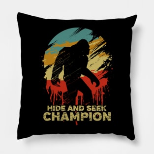 Bigfoot Hide And Seek Champion Pillow