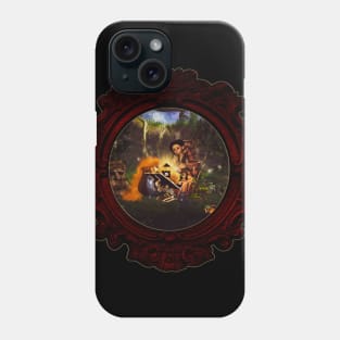 The mysterious book cute fairy in the night Phone Case