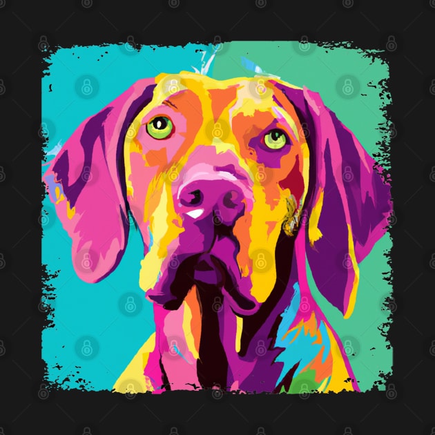 Vizsla Pop Art - Dog Lover Gifts by PawPopArt