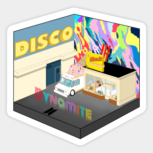 Dynamite Bts Stickers Teepublic In addition to bts designs, you can explore the marketplace for kpop, jungkook, and jimin designs sold by independent artists. dynamite bts stickers teepublic
