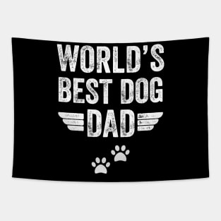 World's best dog dad Tapestry