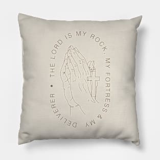 Lord is my rock Pillow