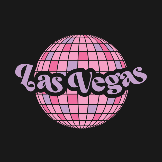 Las Vegas Disco Ball by Moon Ink Design