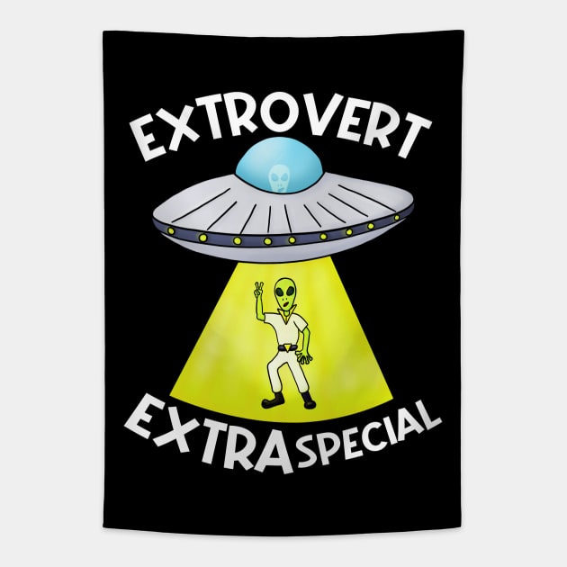 Extrovert Extra Special Tapestry by JKP2 Art