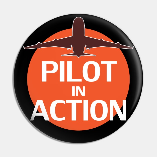 Pilot In Action Pin by designdaking