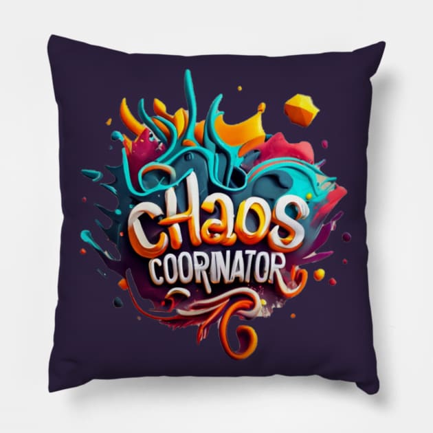 chaos coordinator Pillow by AOAOCreation