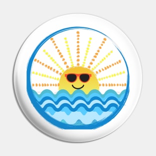 SUN,You are my sunshine,sunlight, sunshine, sunbeam,blue sea Pin