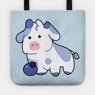 blueberry cow Tote