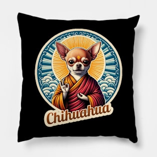 Zen Chihuahua Pillow