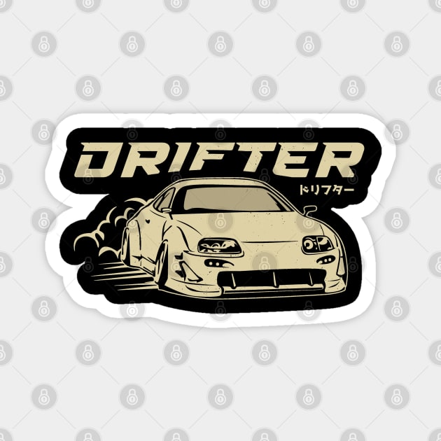 Drifter Magnet by Issho Ni