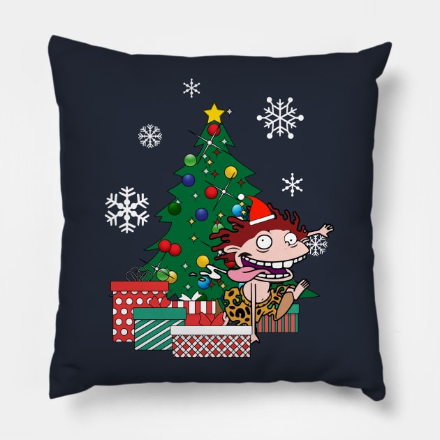 Donnie Around The Christmas Tree Wild Thornberrys Pillow by Nova5