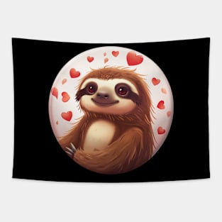 Sloth Love Design Tapestry