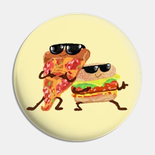 Pizzeman and Burgers Pin