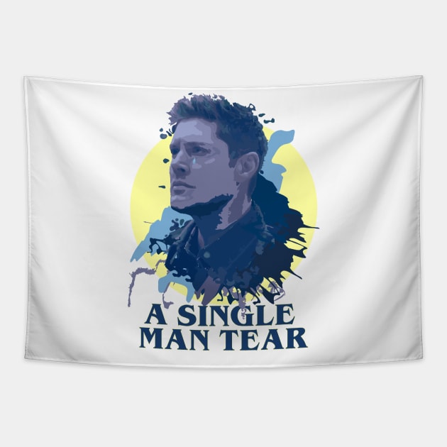 A Single Man Tear Tapestry by SuperSamWallace