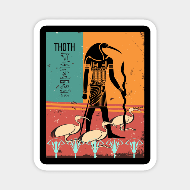 Thoth Magnet by tmbakerdesigns