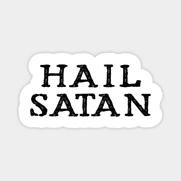 Hail Satan Magnet by artpirate