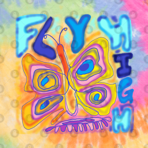 fly high butterfly by zzzozzo