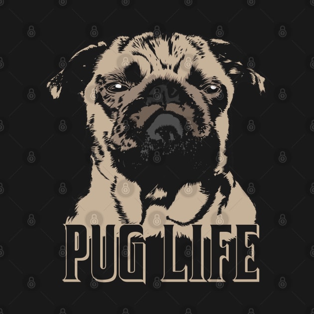 Pug dog - Pug life by Nartissima