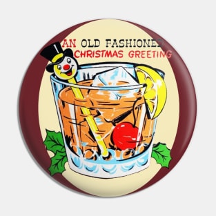 An Old Fashioned Christmas Greeting Pin