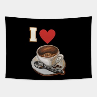 Coffee lover T-Shirt Tapestry