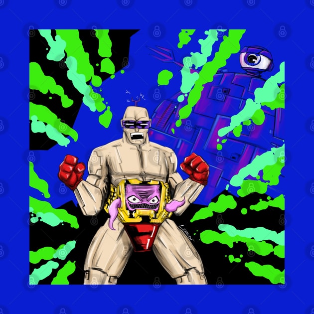 krang ecopop in technodrome madness by jorge_lebeau