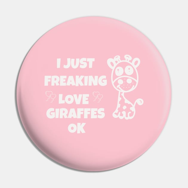 I just freaking love giraffes ok Pin by Laddawanshop