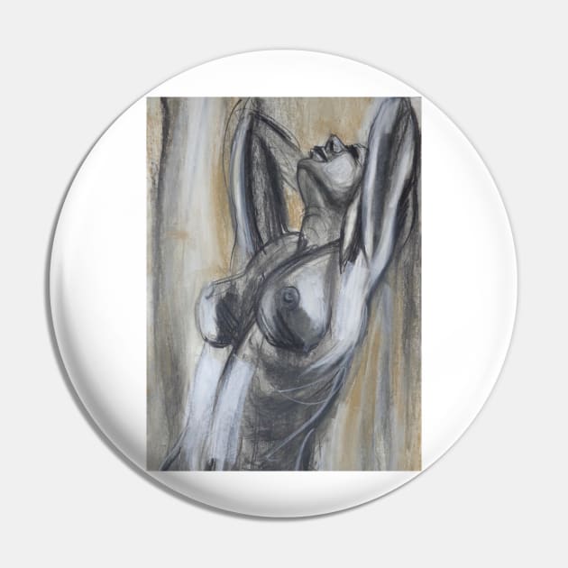 Satisfaction - Female Nude Pin by CarmenT