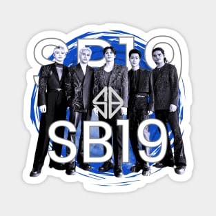 SB19_Round Fest_Indo (Blue) Magnet