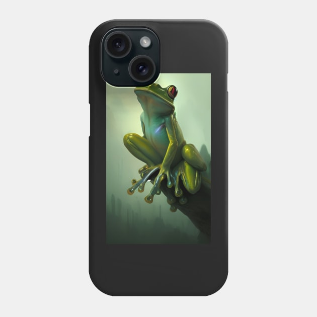 Froggy Phone Case by AS-Designs2023