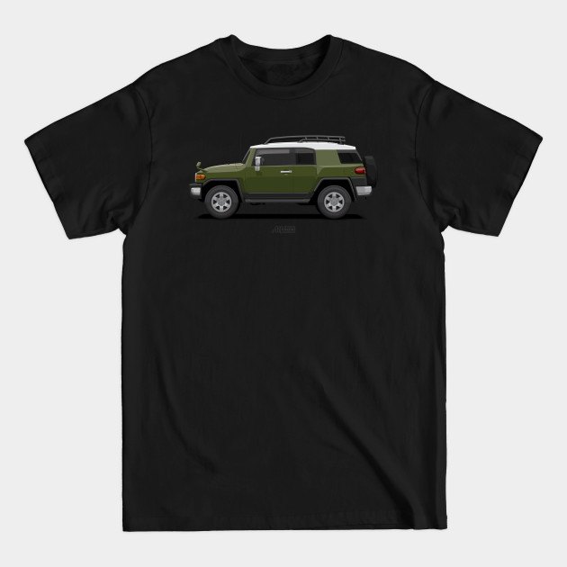 Discover FJ Cruiser Army Green - Fj Cruiser - T-Shirt